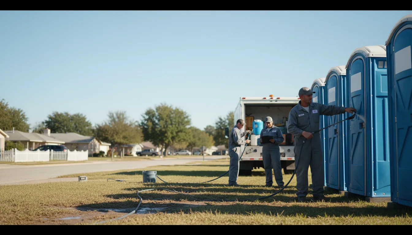 Long-Term Portable Toilet Rental in Basehor, KS near me